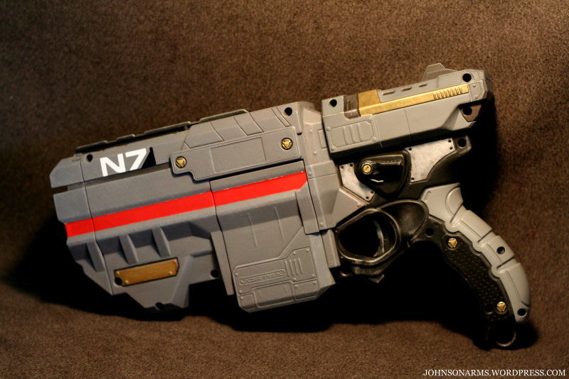 Illustration for article titled These Amazing Video Game Guns Actually Fire